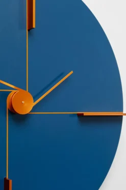 KARE24.se Väggklocka Felice - Blå Ø30cm - KARE Design