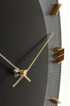 KARE24.se Väggklocka Leonardo Svart, Ø50cm - KARE Design Online