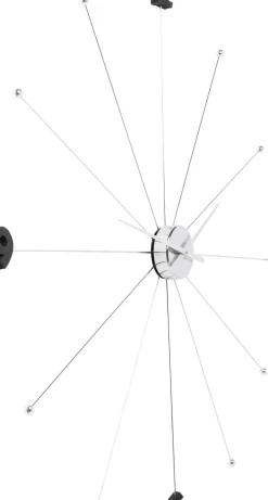 KARE24.se Väggklocka Like Umbrella - Krom, Ø100 - KARE Design New