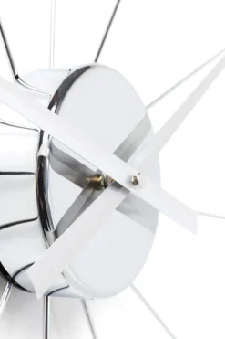 KARE24.se Väggklocka Like Umbrella - Krom, Ø100 - KARE Design New