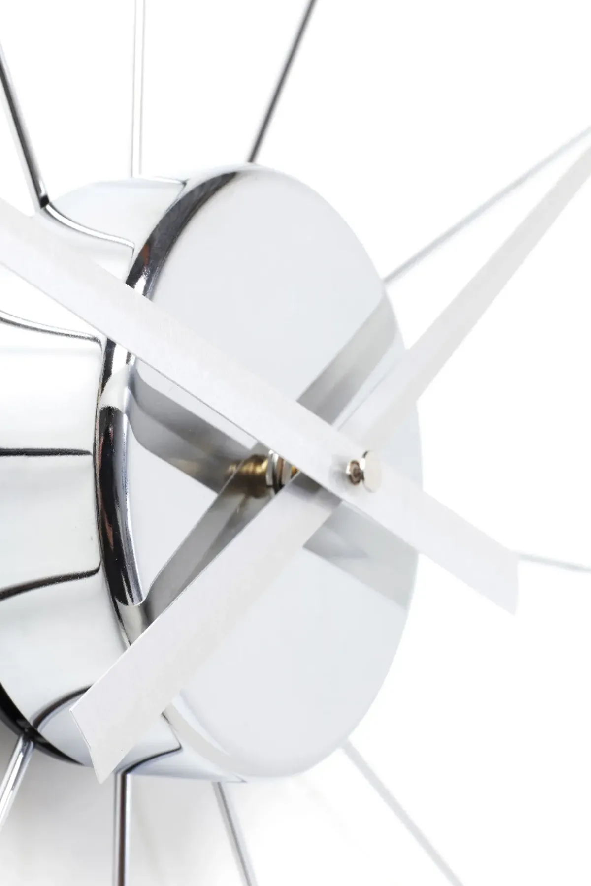 KARE24.se Väggklocka Like Umbrella - Krom, Ø100 - KARE Design New