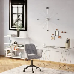 KARE24.se Väggklocka Like Umbrella - Krom, Ø100 - KARE Design New