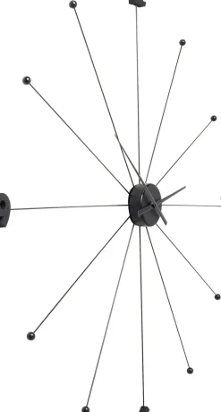 KARE24.se Väggklocka Like Umbrella - Svart, Ø100 - KARE Design Online