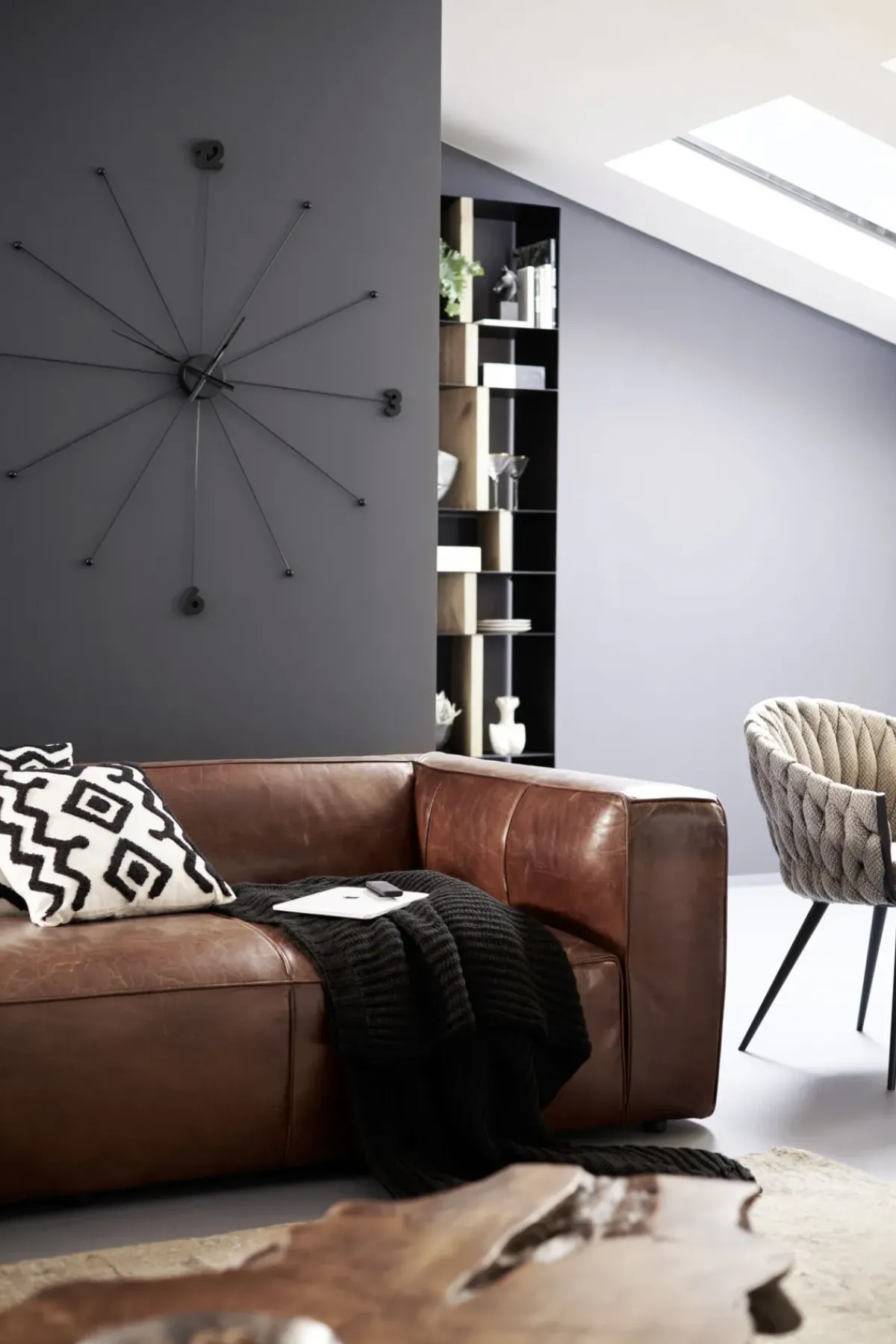 KARE24.se Väggklocka Like Umbrella - Svart, Ø100 - KARE Design Online