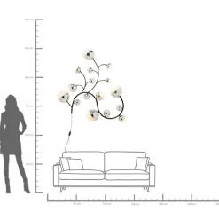 KARE24.se Vägglampa Boa Vista - Spegelglas, 185x23cm - KARE Design New