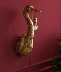 KARE24.se Vägglampa Heron - Guld Häger - KARE Design