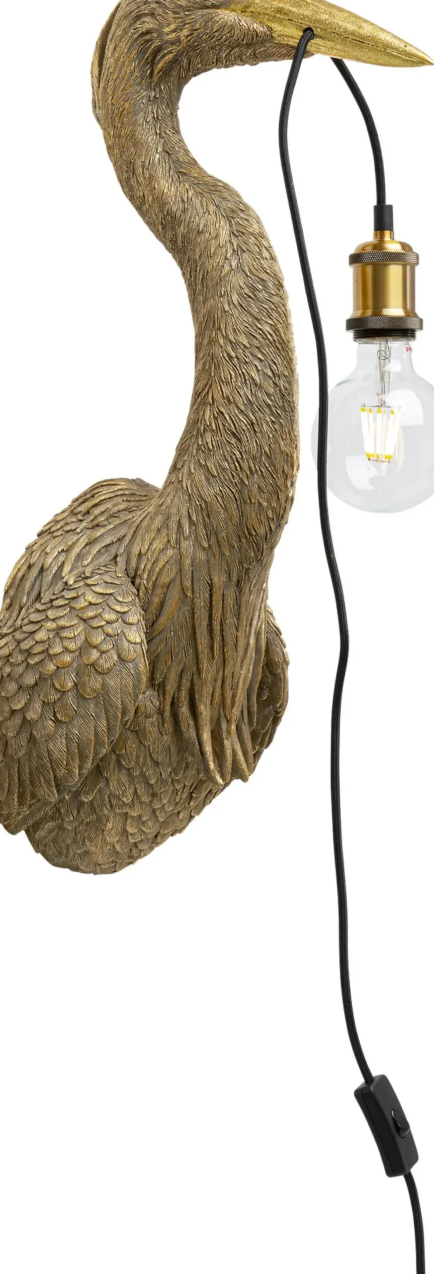 KARE24.se Vägglampa Heron - Guld Häger - KARE Design