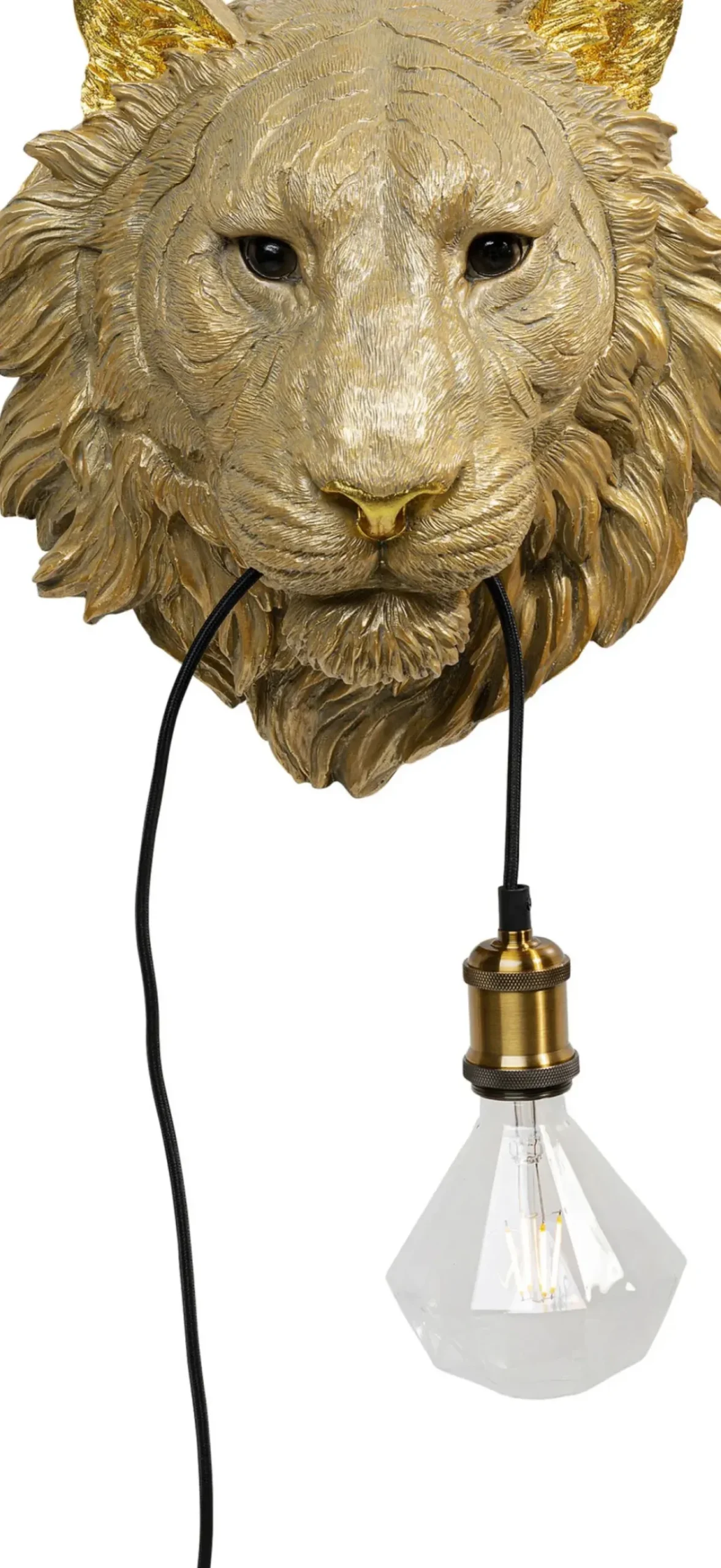KARE24.se Vägglampa Tiger Head - Guld - KARE Design Hot