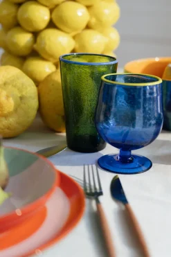 KARE24.se Vinglas Bubbles Blå - KARE Design Clearance