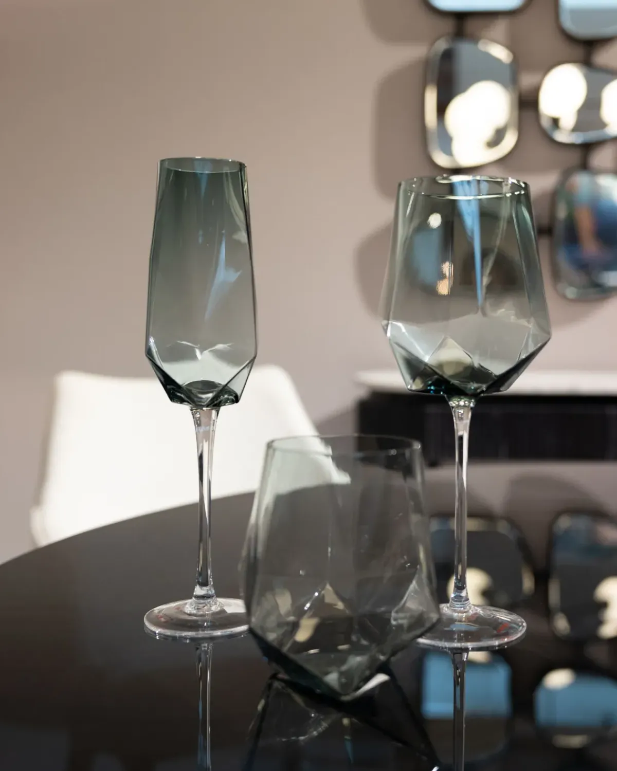 KARE24.se Vinglas Diamond Smoke - KARE Design Hot