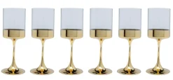 KARE24.se Vinglas Electra - Guld - KARE Design Clearance