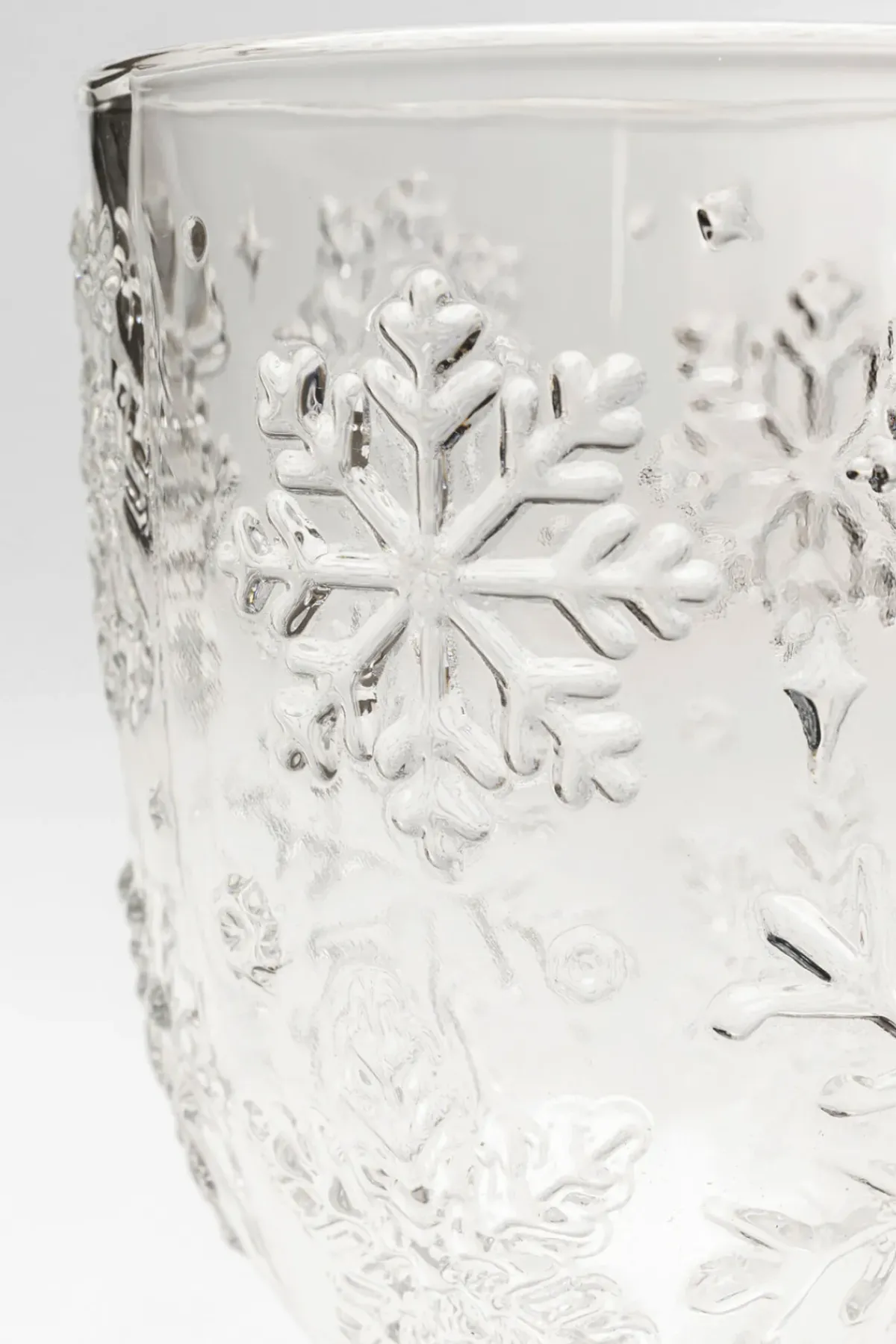KARE24.se Vinglas Ice Flowers - Klarglas - KARE Design New
