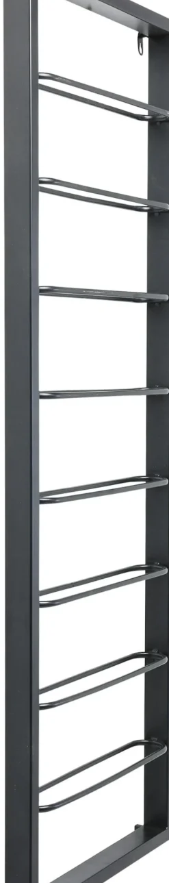 KARE24.se Vinhylla Bistro, Vägghängt Vinställ Svart, 40x120cm - KARE Design Hot