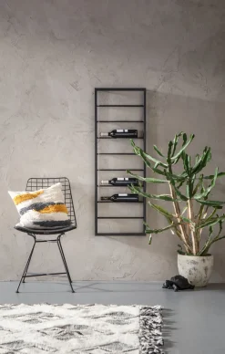 KARE24.se Vinhylla Bistro, Vägghängt Vinställ Svart, 40x120cm - KARE Design Hot