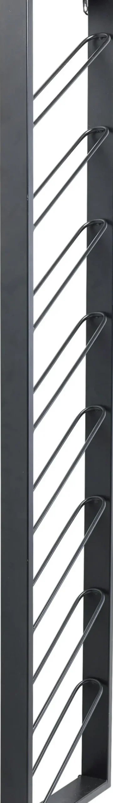 KARE24.se Vinhylla Bistro - Vägghängt Vinställ Svart, 36x160cm - KARE Design Outlet