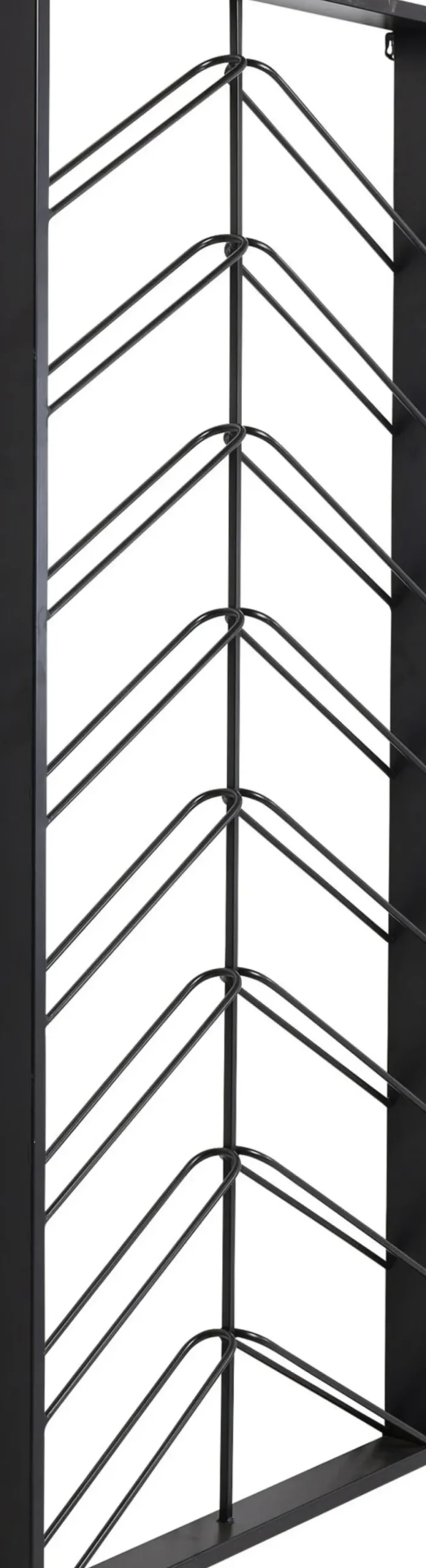 KARE24.se Vinhylla Bistro - Vägghängt Vinställ Svart, 70x160cm - KARE Design Clearance